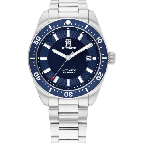 Tommy Hilfiger Sport Automatic Silver Stainless Steel Bracelet