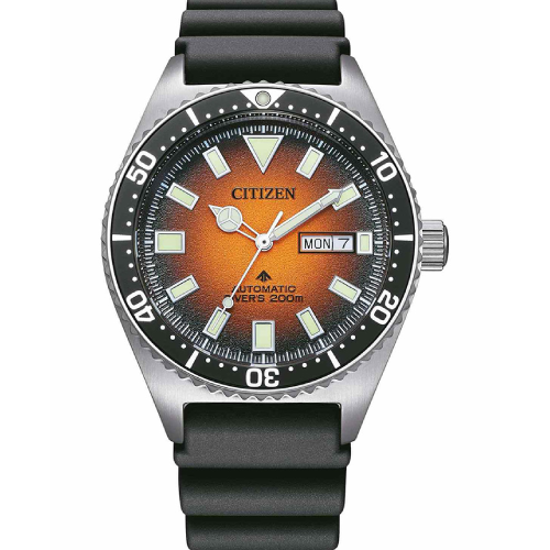 CITIZEN Promaster Divers Automatic Black Polyurethane Strap