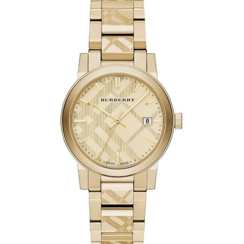 BURBERRY The City Gold Stainless Steel Bracelet