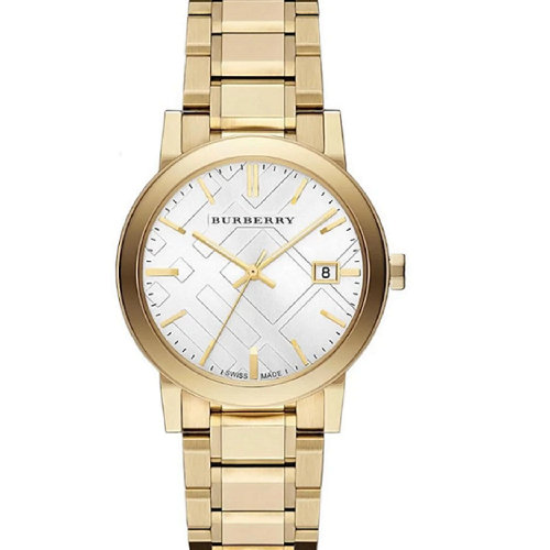 BURBERRY The City Gold Stainless Steel Bracelet