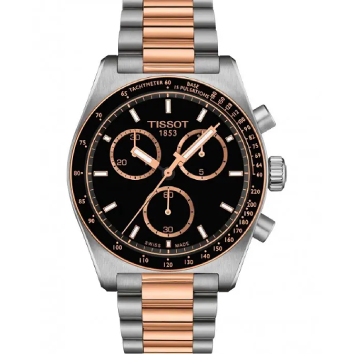 TISSOT T-Sport PR516 Chronograph Two Tone Stainless Steel Bracelet