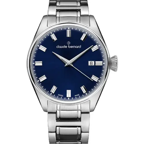 Claude Bernard Proud Heritage Stainless Steel Bracelet