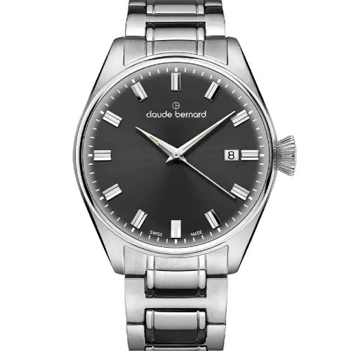 Claude Bernard Proud Heritage Stainless Steel Bracelet