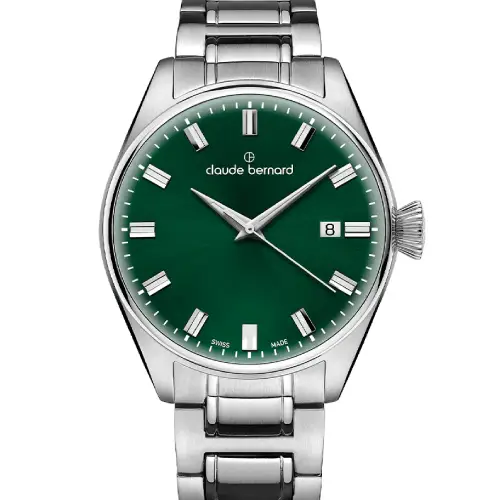 Claude Bernard Proud Heritage Stainless Steel Bracelet