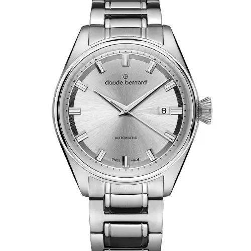 Claude Bernard Proud Heritage Automatic Stainless Steel Bracelet