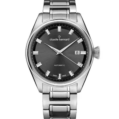 Claude Bernard Proud Heritage Automatic Stainless Steel Bracelet
