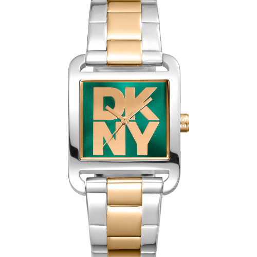 DKNY City Maxi Two Tone Stainless Steel Bracelet