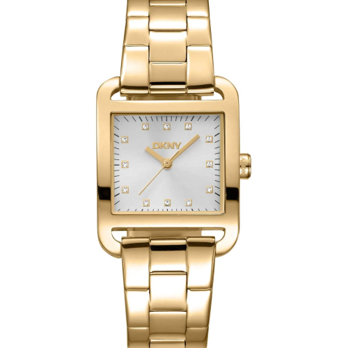 DKNY City Midi Crystals Gold Stainless Steel Bracelet