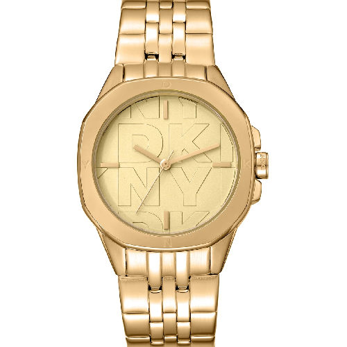 DKNY City Brooklyn Midi Gold Stainless Steel Bracelet