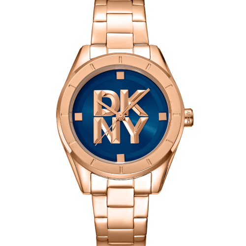 DKNY Chambers Midi Rose Gold Stainless Steel Bracelet