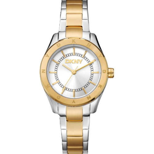 DKNY Chambers Sport Two Tone Stainless Steel Bracelet