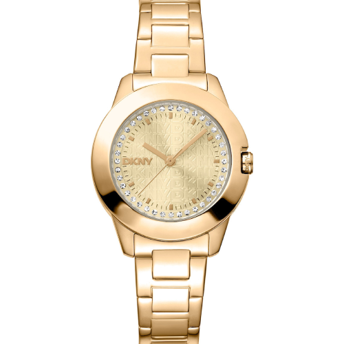 DKNY Park Ave Gold Stainless Steel Bracelet