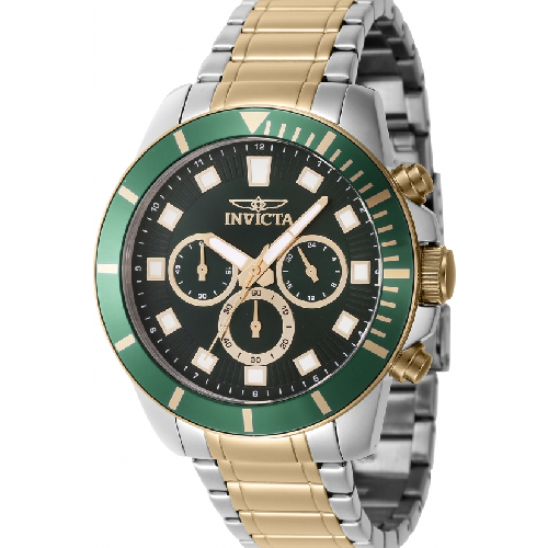 Invicta Pro Diver Two Tone Stainless Steel Bracelet