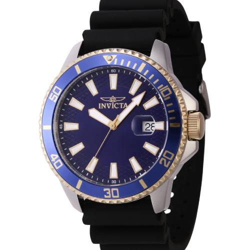 Invicta Pro Diver Black Rubber Strap