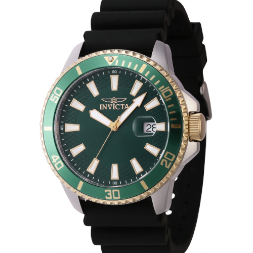 Invicta Pro Diver Black Rubber Strap