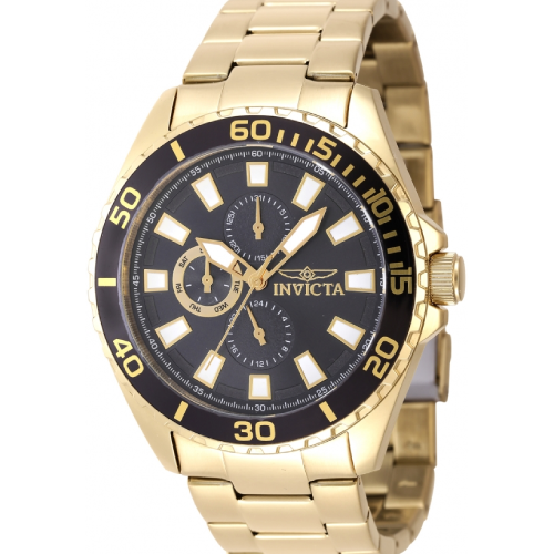 Invicta Pro Diver Gold Stainless Steel Bracelet