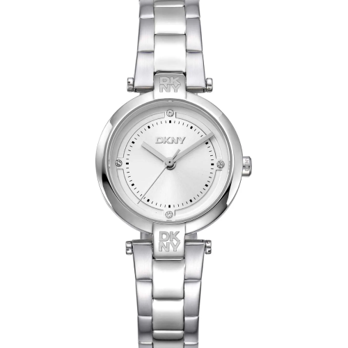 DKNY Essential Mini Crystals Silver Stainless Steel Bracelet