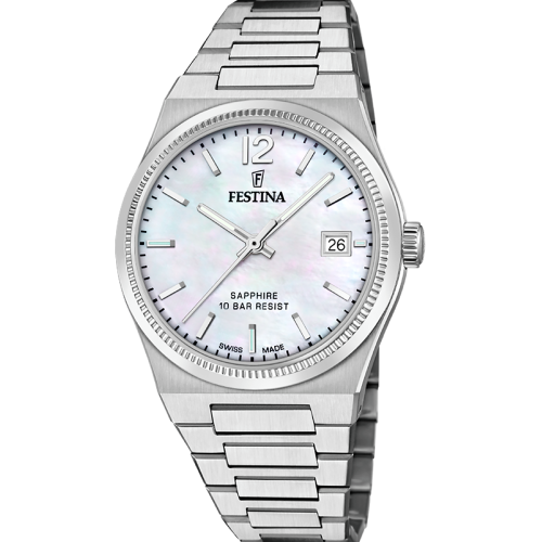 Festina Rivé Swiss Made Stainless Steel Bracelet