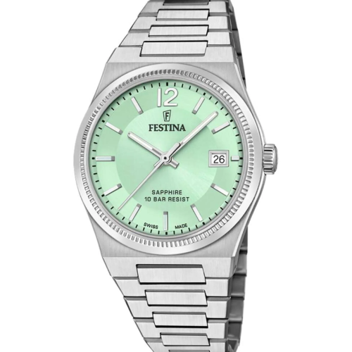 Festina Rivé Swiss Made Stainless Steel Bracelet