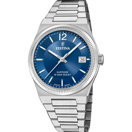 Festina Rivé Swiss Made Stainless Steel Bracelet
