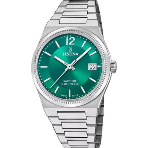Festina Rivé Swiss Made Stainless Steel Bracelet