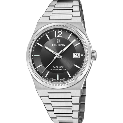 Festina Rivé Swiss Made Stainless Steel Bracelet
