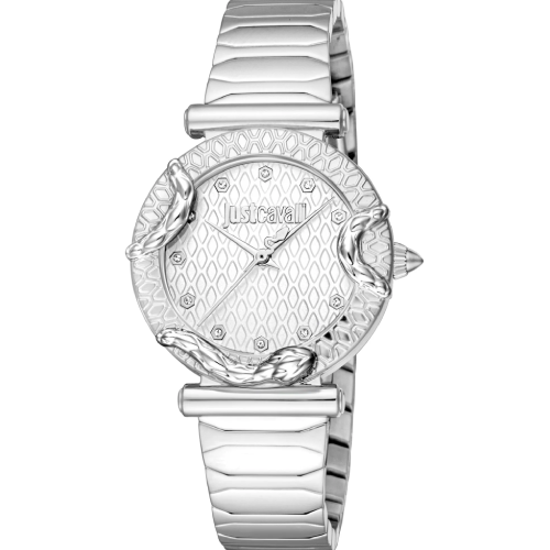 Just Cavalli Atrani Silver Stainless Steel Bracelet