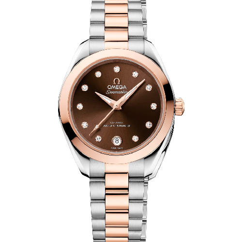 Omega Seamaster Aqua Terra 150m Sedna™ Gold on Steel Co-Axial Master Chronometer 30 mm
