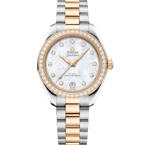 Omega Seamaster Aqua Terra 150m Moonshine™ gold on steel ‑ Moonshine™ gold