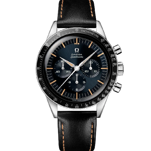 Omega Speedmaster First OMEGA in Space 39.7 mm Steel on Leather Strap