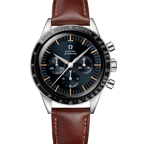 Omega Speedmaster First OMEGA in Space 39.7 mm Steel on Leather Strap