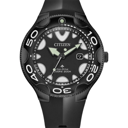 Citizen Promaster Orca Eco-Drive Divers Black Synthetic Strap