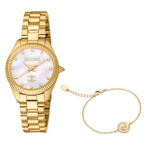 Just Cavalli Pacentro Gold Stainless Steel Bracelet