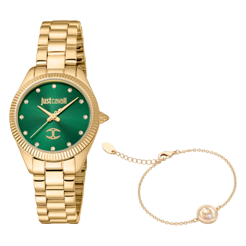 Just Cavalli Pacentro Gold Stainless Steel Bracelet