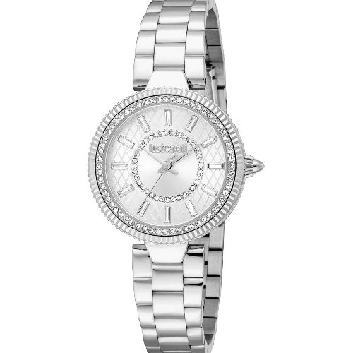 Just Cavalli Ostentatious Silver Stainless Steel Bracelet