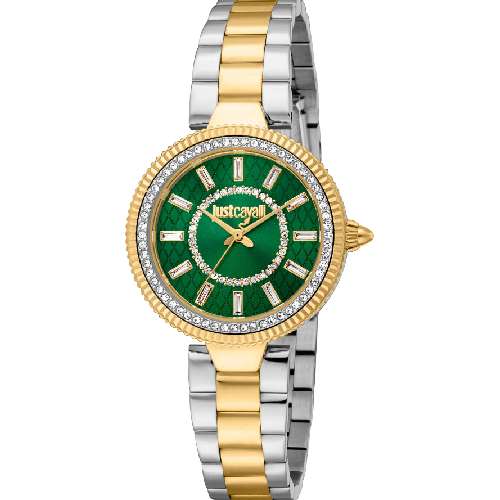 Just Cavalli Ostentatious Two Tone Stainless Steel Bracelet