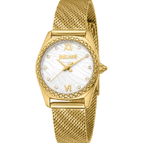 Just Cavalli Lustro Gold Stainless Steel Bracelet