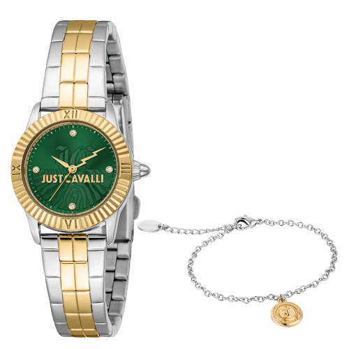 Just Cavalli Mini Raffinata Silver Stainless Steel Bracelet