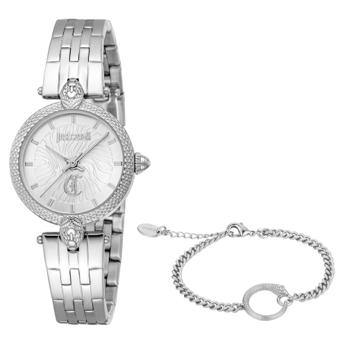 Just Cavalli Mini Attraente Silver Stainless Steel Bracelet