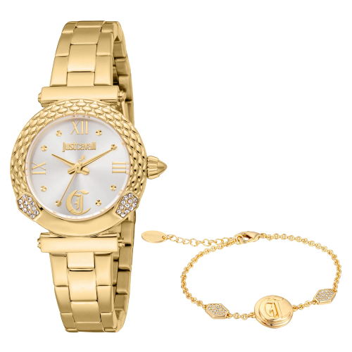 Just Cavalli Curiosa Gold Stainless Steel Bracelet