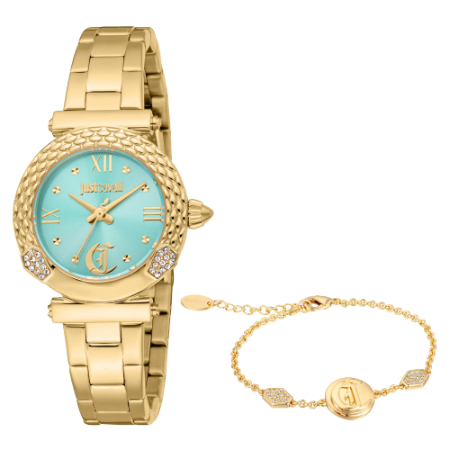 Just Cavalli Curiosa Gold Stainless Steel Bracelet