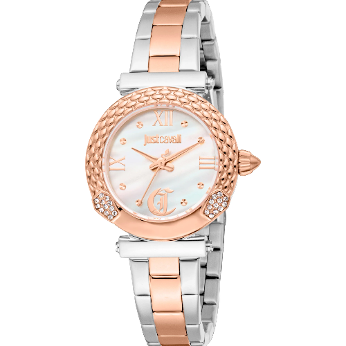Just Cavalli Curiosa Two Tone Stainless Steel Bracelet