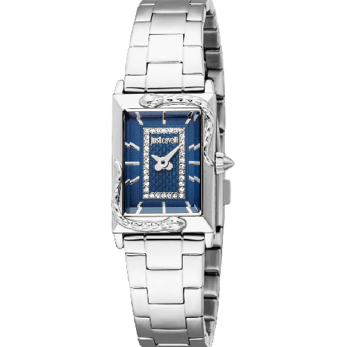 Just Cavalli Dolcezza Snake Silver Stainless Steel Bracelet