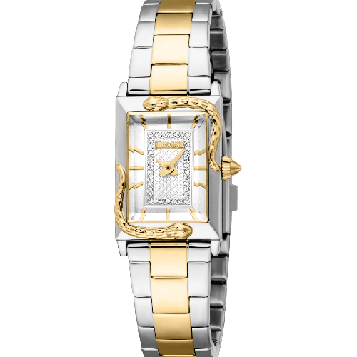 Just Cavalli Dolcezza Snake Two Tone Stainless Steel Bracelet