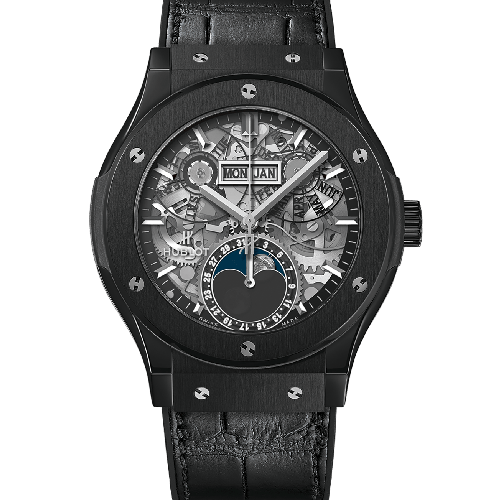 Hublot Classic Fusion Aerofusion Moonphase Black Magic 42 mm
