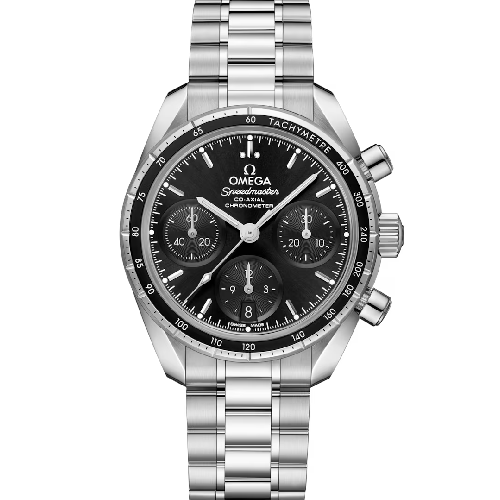 Omega Speedmaster 38 mm, Steel on Steel
