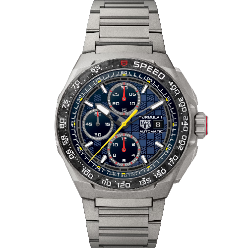 TAG Heuer Formula 1 Chronograph x Oracle Red Bull Racing Automatic, 44 mm, Titanium Bracelet