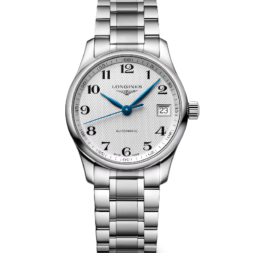 Longines Master Collection Automatic Silver Stainless Steel Bracelet 34 mm