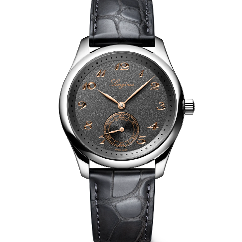 Longines Master Collection Automatic Grey Leather Strap 38.5 mm
