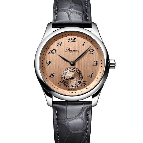 Longines Master Collection Automatic Grey Leather Strap 38.5 mm